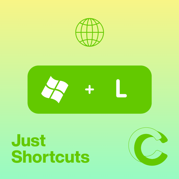 Cal Computer teaches handy shortcuts - Windows Logo Key L is for locking your computer