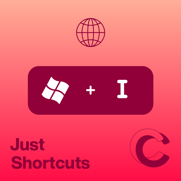 Cal Computer teaches handy shortcuts - Windows Logo Key I will prompt your Window Settings to open