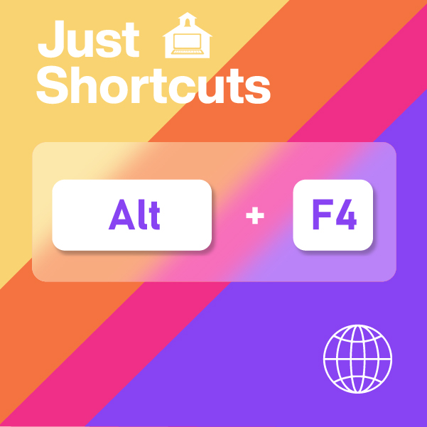 Cal Computer teaches handy shortcuts - Atl F4 is for Force Quitting 